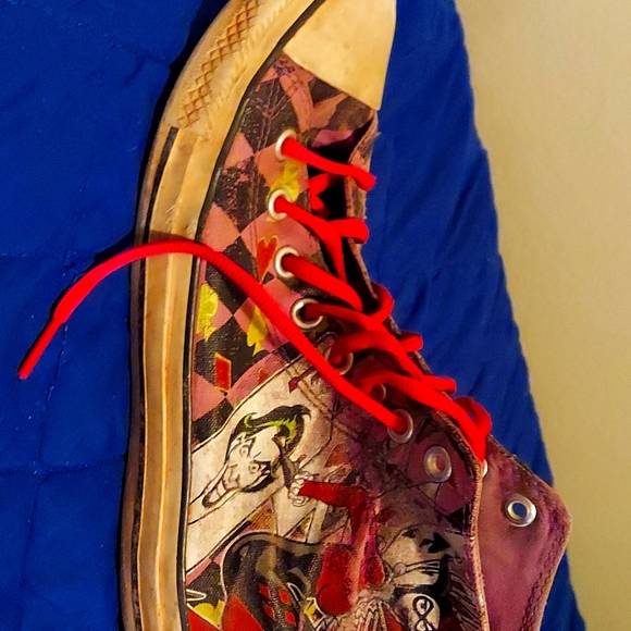 Custom Harley Quinn Shoes - Picture 1 of 2
